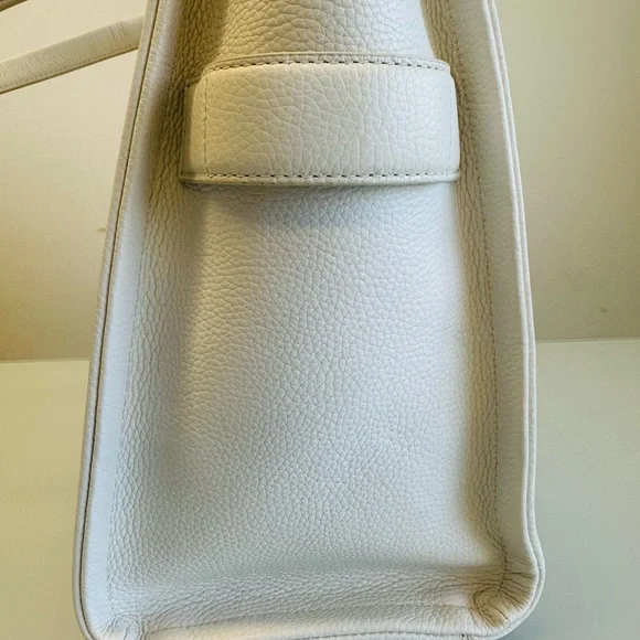 Marc Jacobs The Leather Large Tote Bag – Cream White (Excellent/like new) - Picture 4 of 11